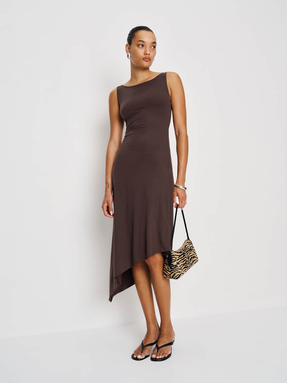 Luke Knit Dress - Mole