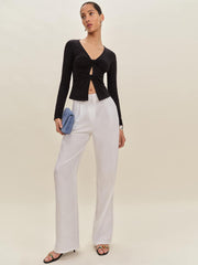 Silas Knit Top - Black