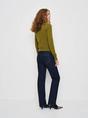 Jett Cashmere Turtleneck - Pear