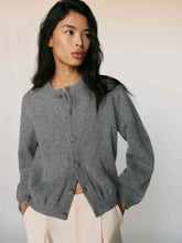 Cobel Regenerative Wool Cardigan - Mid Grey