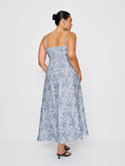 Monette Linen Dress Es - Chloe