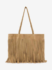 Luna Tote Bag - Hazel Suede
