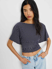 Avery Knit Top - Dream Dot