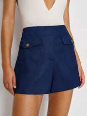 Trixie Linen Short - Danube