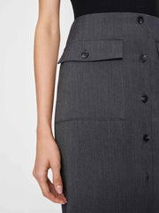 Britt Skirt - Charcoal