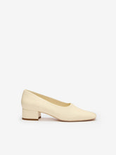 Inez Pump - Cream Puff Leather