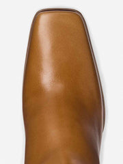 Claudette Knee Boot - Toffee Leather