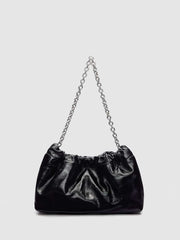 Dahlia Shoulder Bag - Black Leather