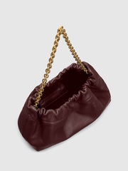 Dahlia Shoulder Bag - Rum Raisin Leather