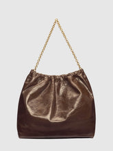 Dahlia Tote Bag - Mocha Leather