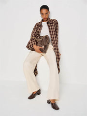 Dahlia Tote Bag - Mocha Leather