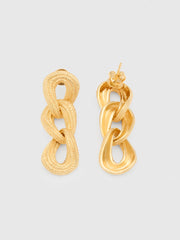 Rosa Earrings - Gold