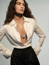 Estelle Necklace - Silver Ivory