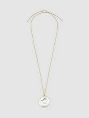 Estelle Necklace - Silver Ivory