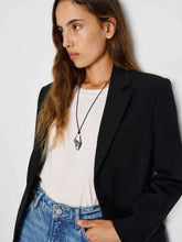 Carmel Necklace - Silver Black
