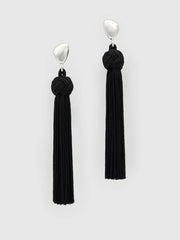 Dolores Tassel Earrings - Silver