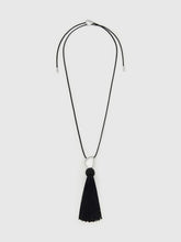 Dolores Tassel Necklace - Silver