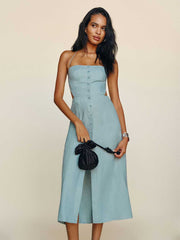 Manon Dress - Turquoise