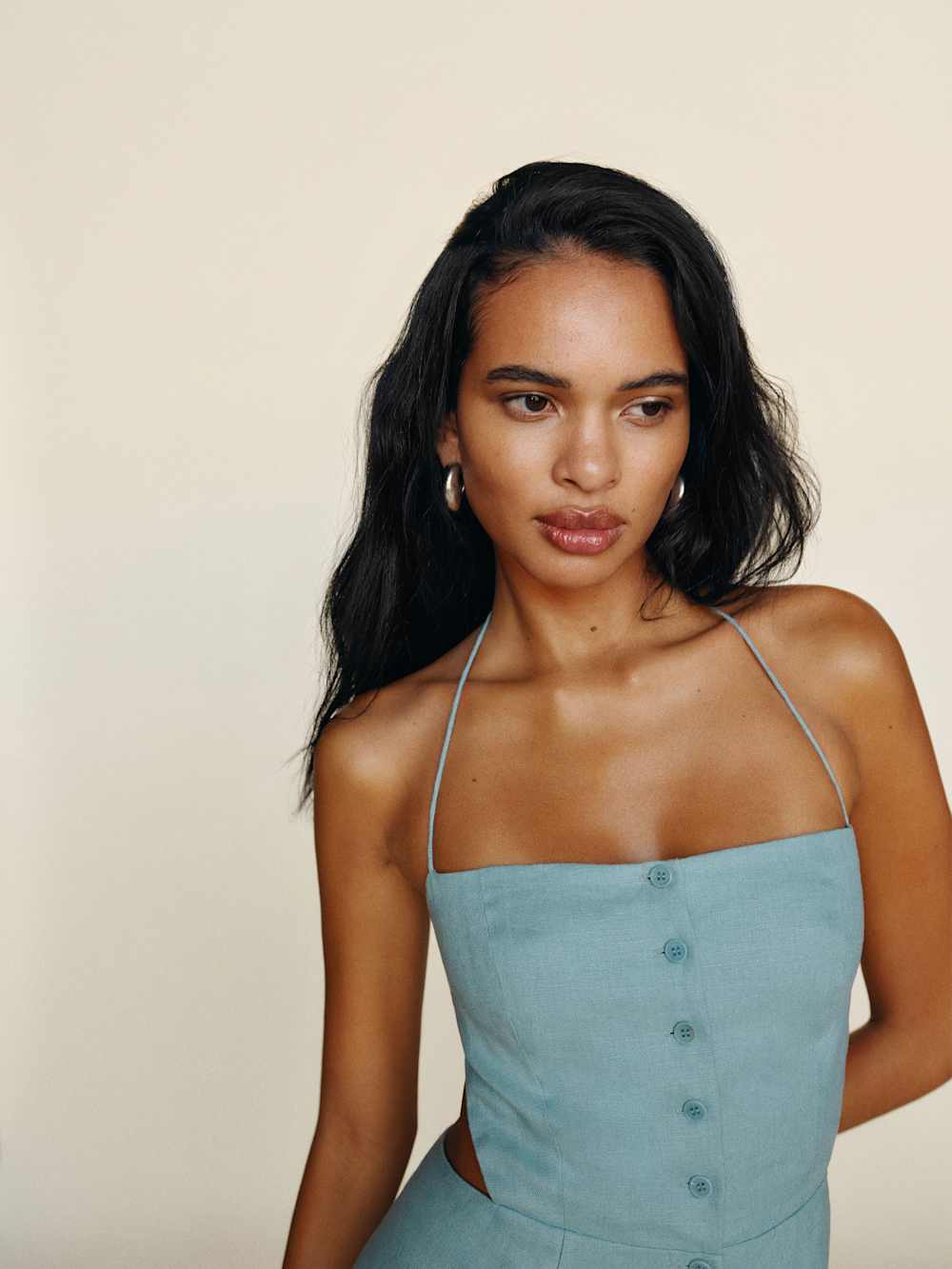 Manon Dress - Turquoise
