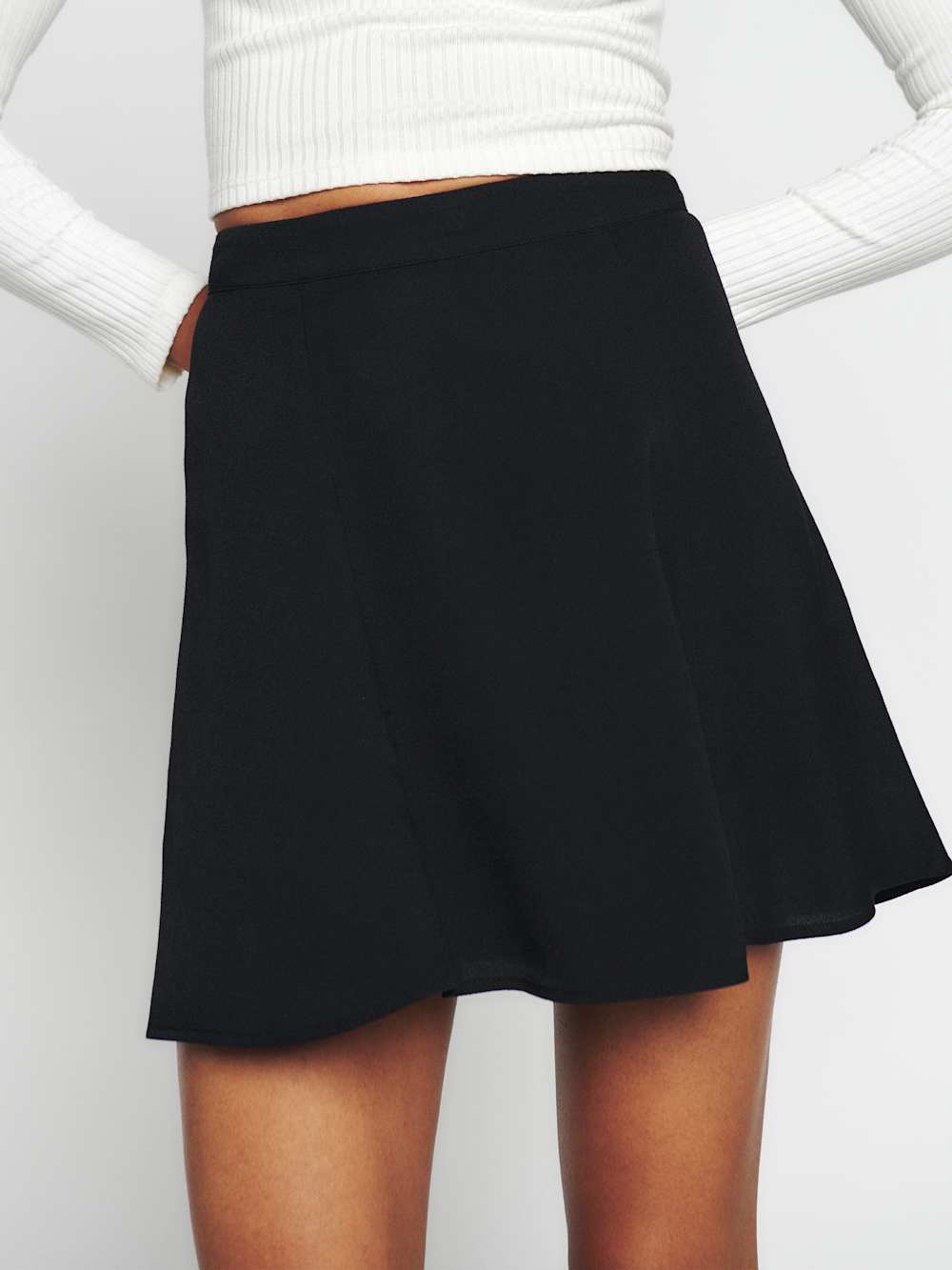 Flounce Skirt - Black