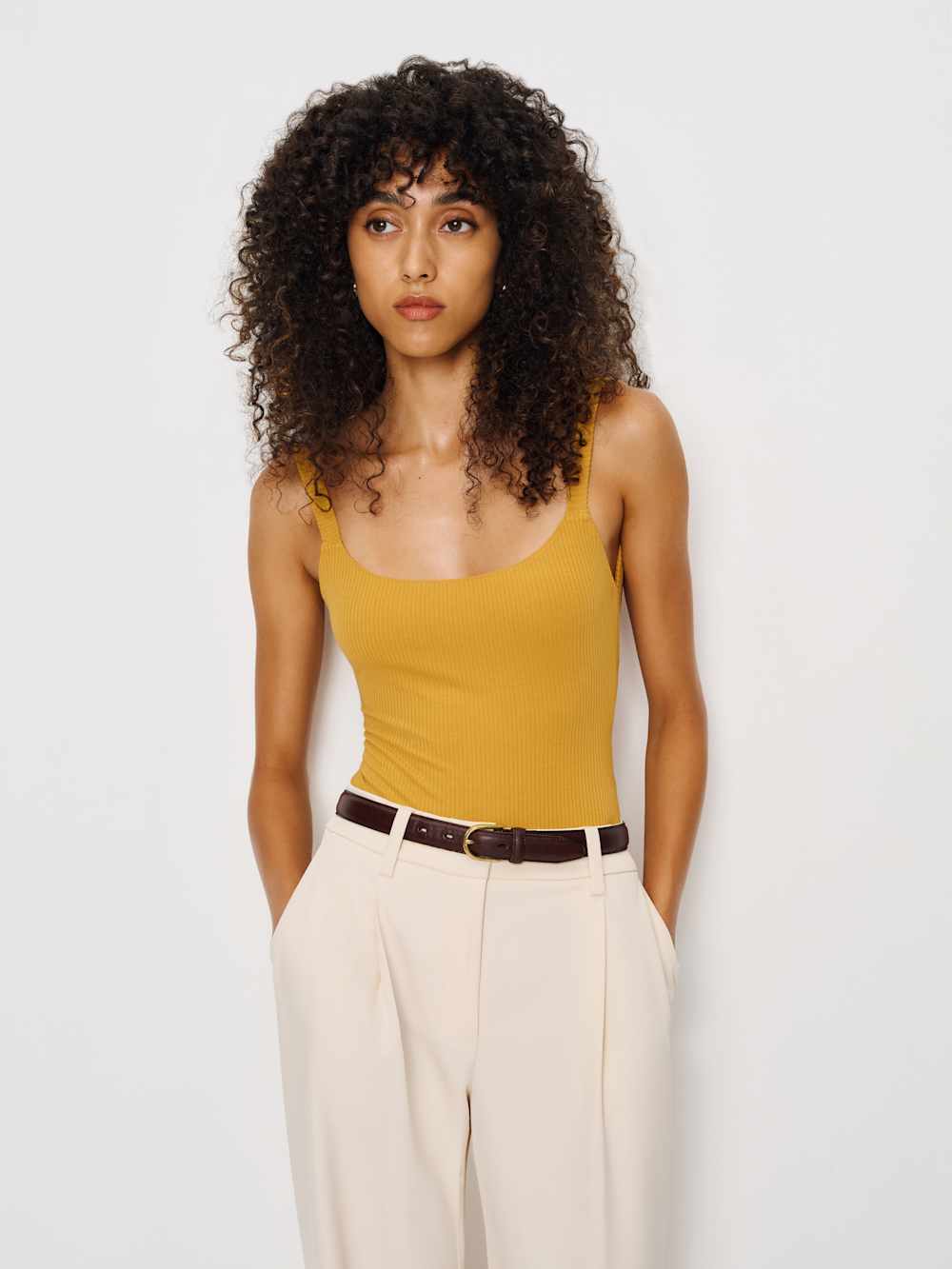 Amy Bodysuit - Ochre