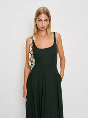 Rou Knit Dress - Forest