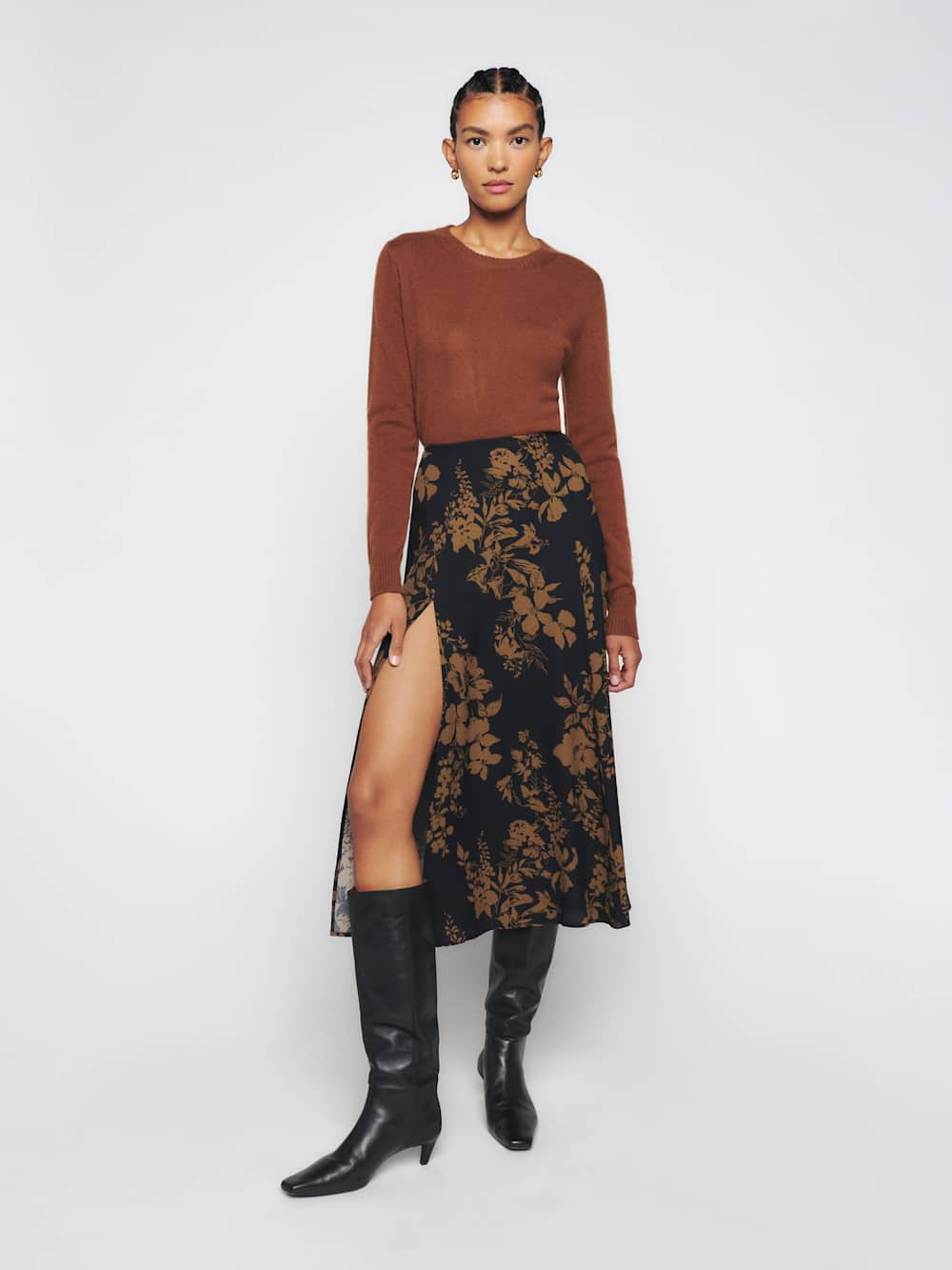 Zoe Skirt - Night Garden