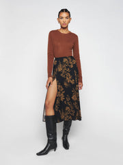 Zoe Skirt - Night Garden