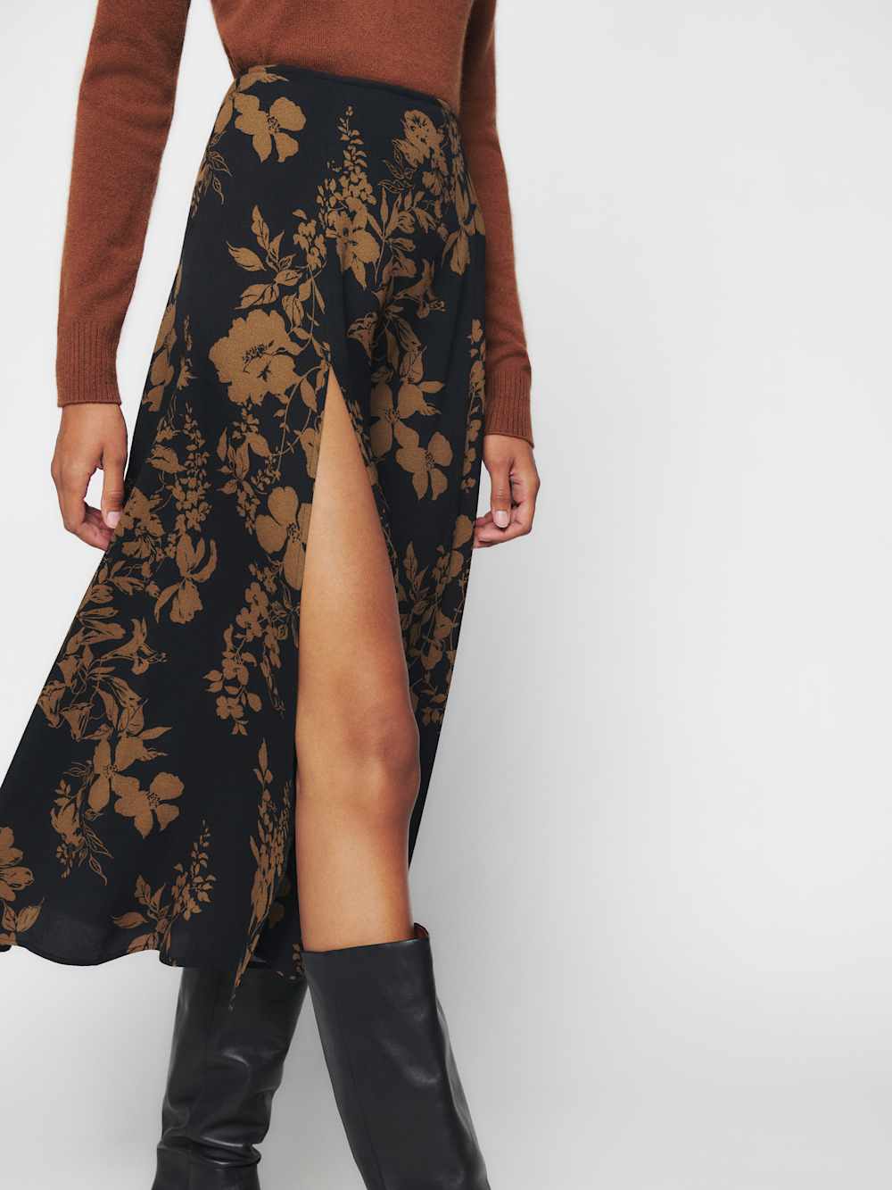 Zoe Skirt - Night Garden
