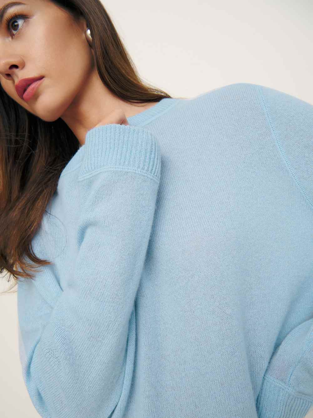Cashmere Boyfriend Sweater - Bayou