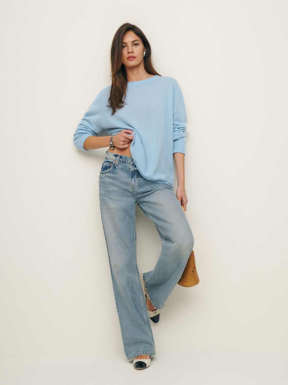 Cashmere Boyfriend Sweater - Bayou