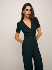 Petites France Jumpsuit - Black