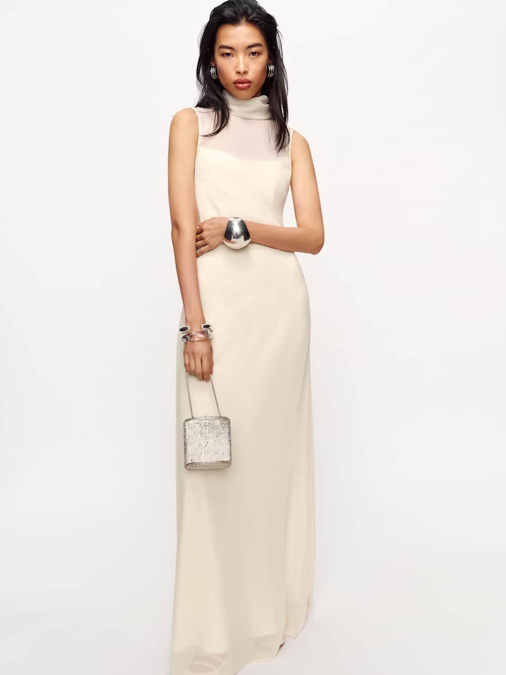 Greta Dress - Alabaster
