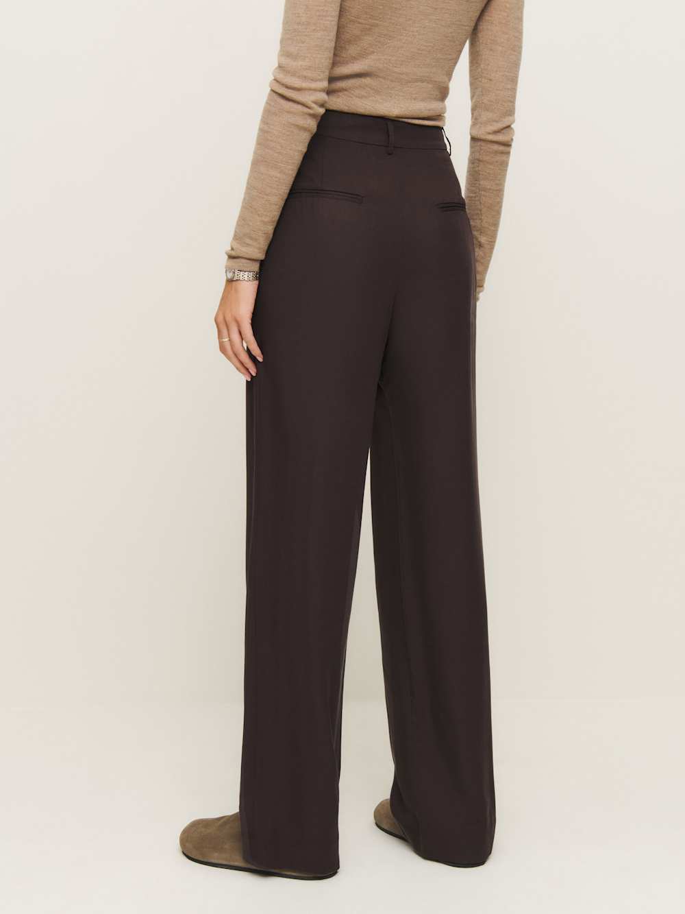 Petites Mason Pant - Black Currant