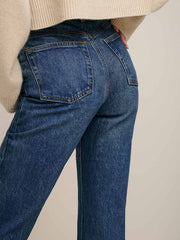 Liza Ultra High Rise Straight Jeans - Icarian
