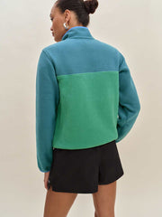 Patagonia W's Lightweight Synchilla Snap-t Pullover - Heartleaf Green