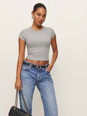 Muse Tee - Heather Grey