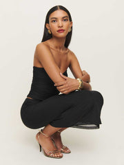 Iris Knit Skirt - Black