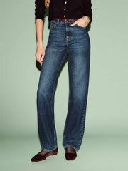 Wilder High Rise Wide Leg Jeans - Donner
