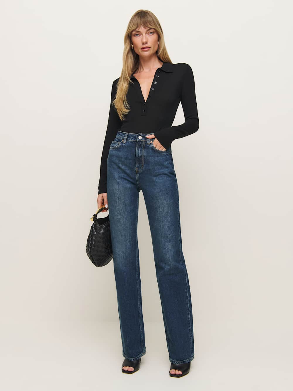 Wilder High Rise Wide Leg Jeans - Donner