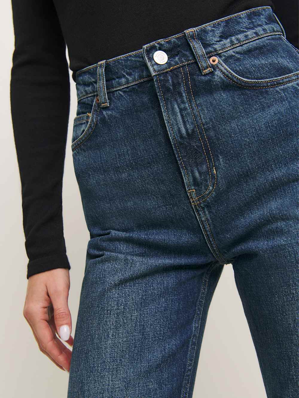 Wilder High Rise Wide Leg Jeans - Donner