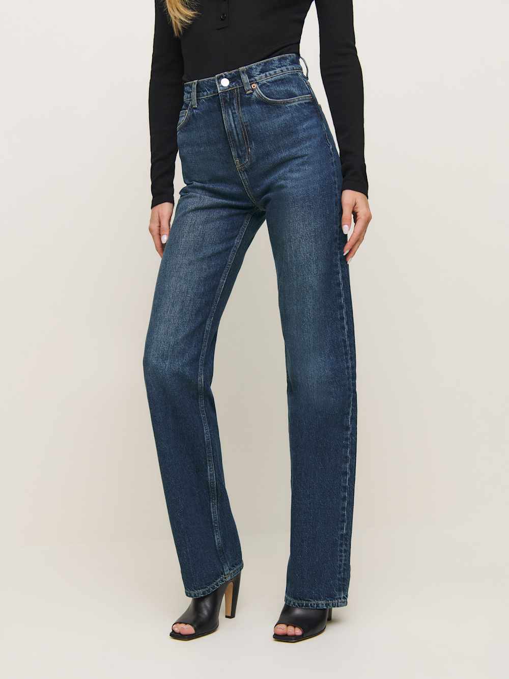 Wilder High Rise Wide Leg Jeans - Donner