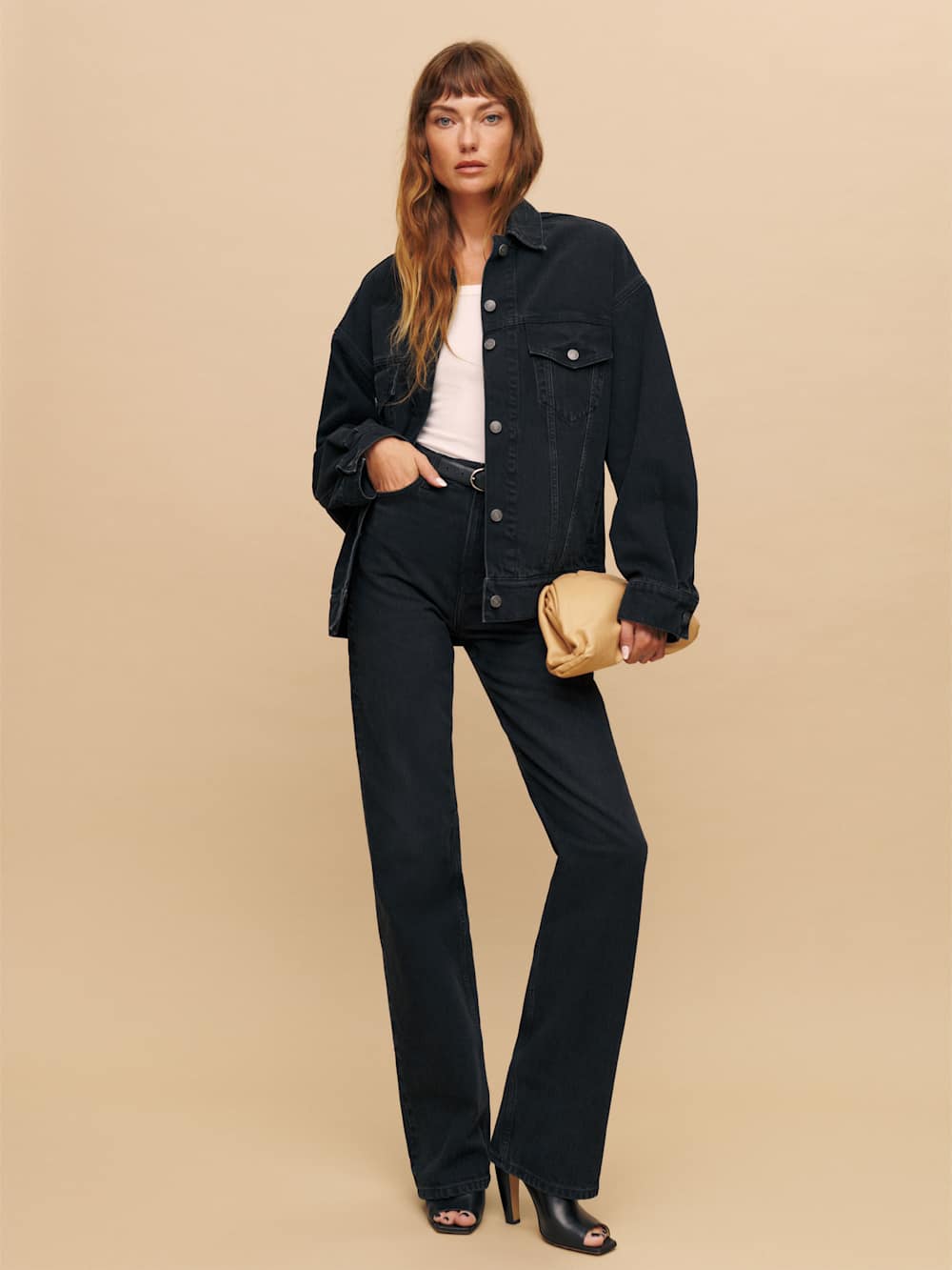 Wilder High Rise Wide Leg Jeans - Vana