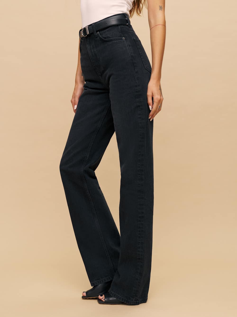 Wilder High Rise Wide Leg Jeans - Vana