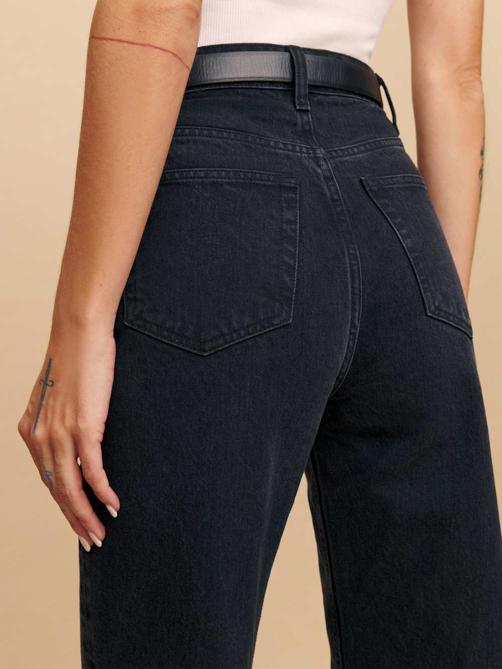 Wilder High Rise Wide Leg Jeans - Vana