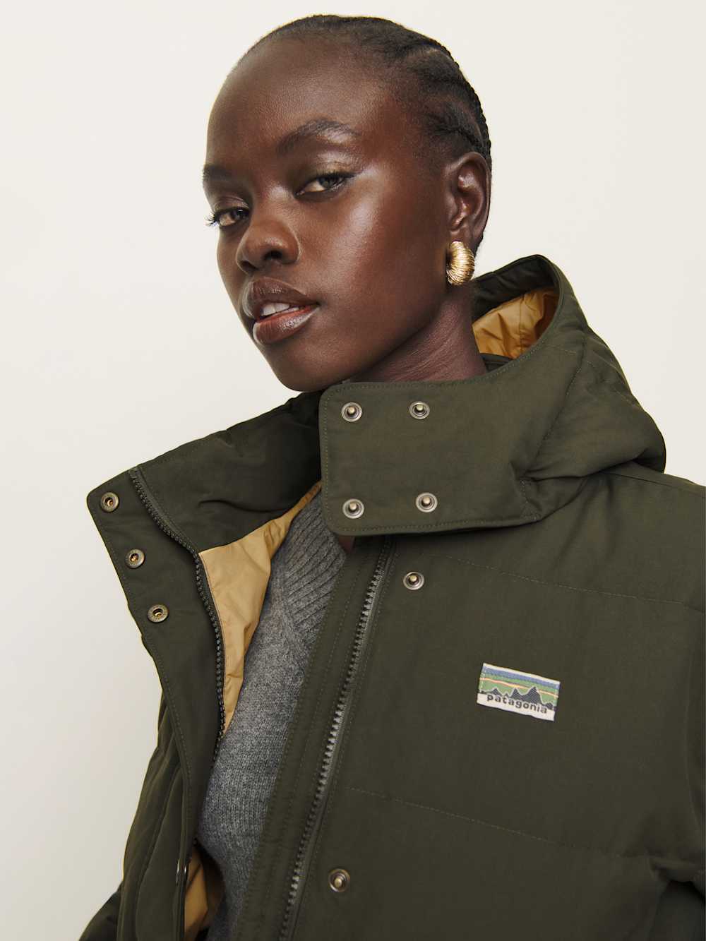 Patagonia W's Downdrift Jacket - Pine Needle Green