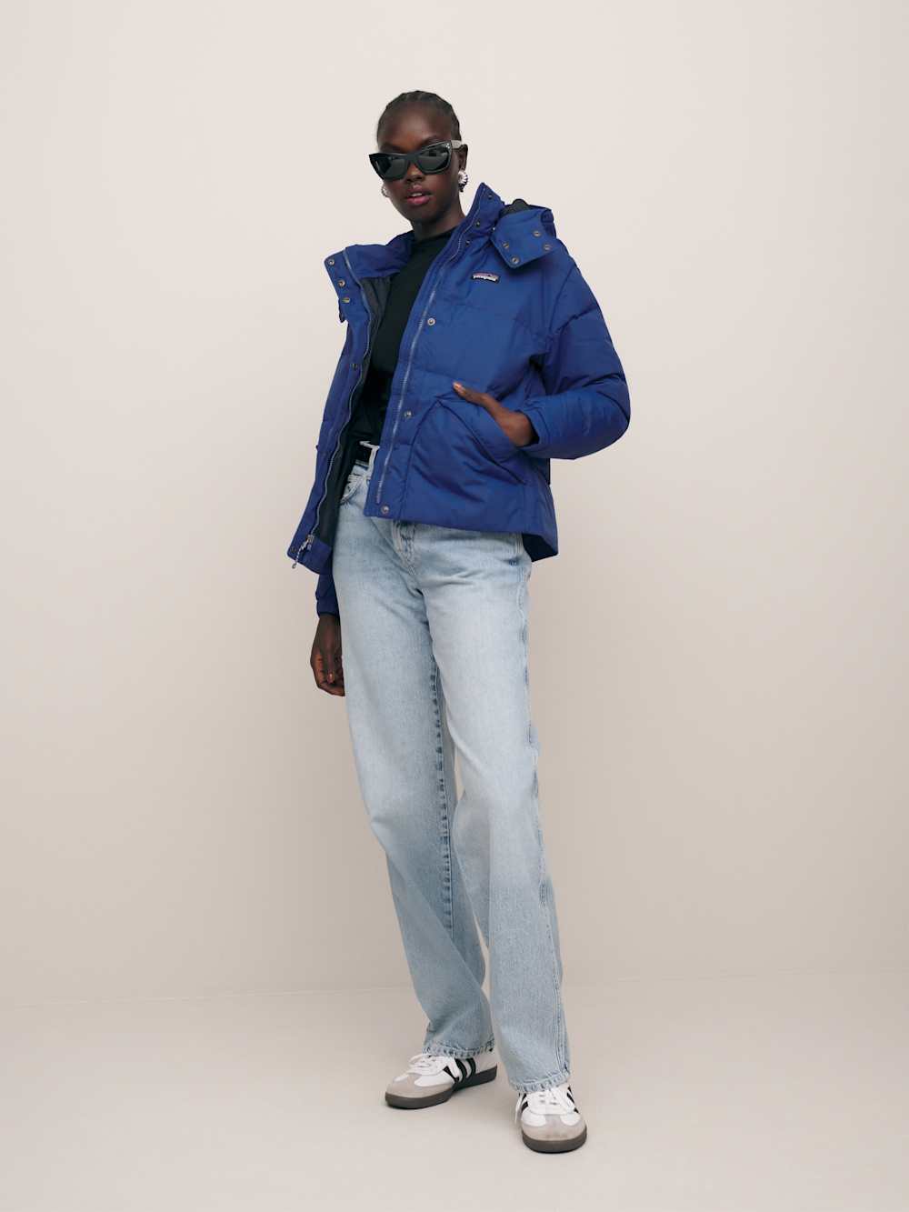Patagonia W's Downdrift Jacket - Passage Blue
