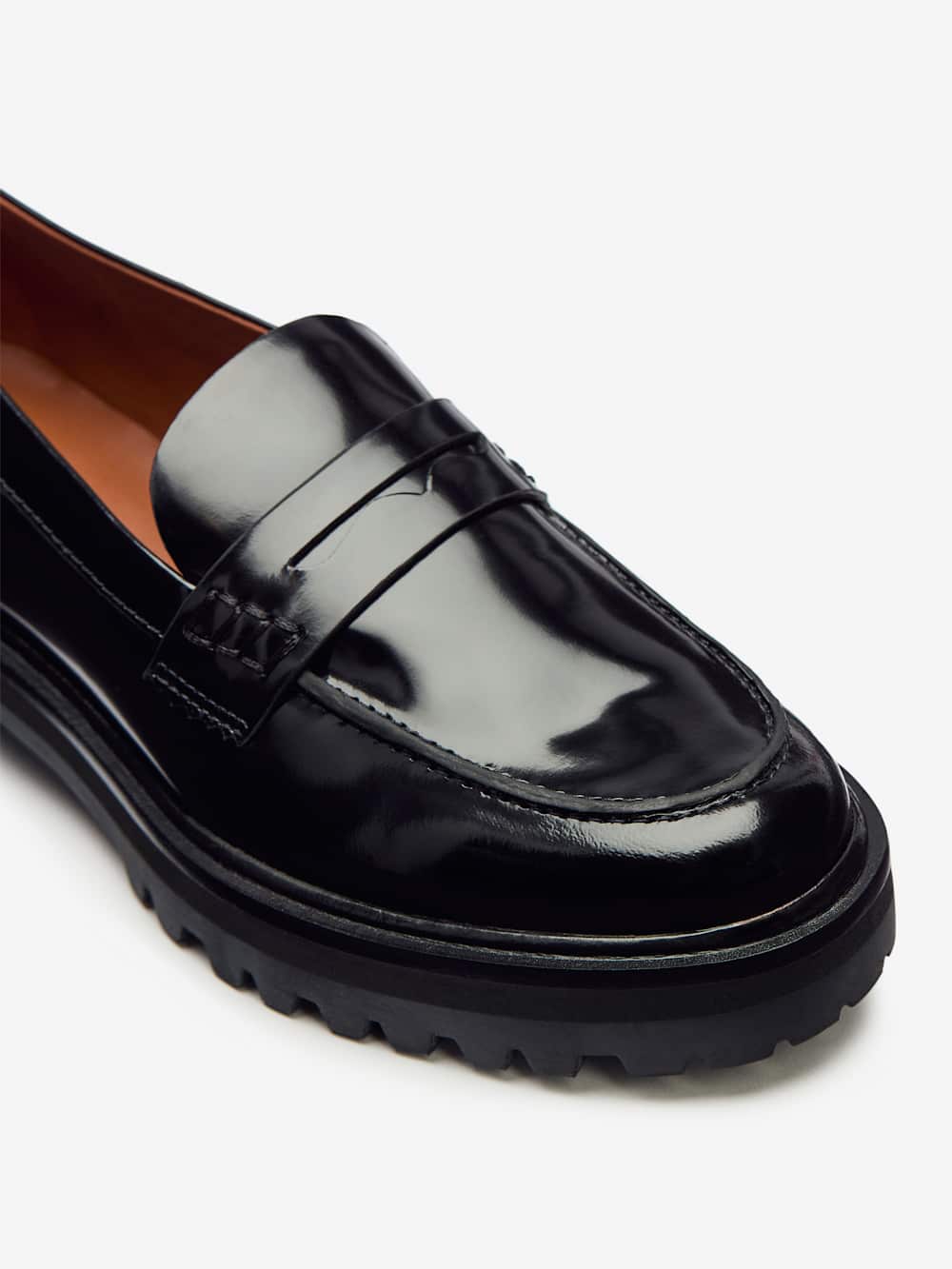 Agathea Chunky Loafer - Black
