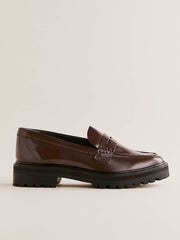 Agathea Chunky Loafer - Espresso Leather