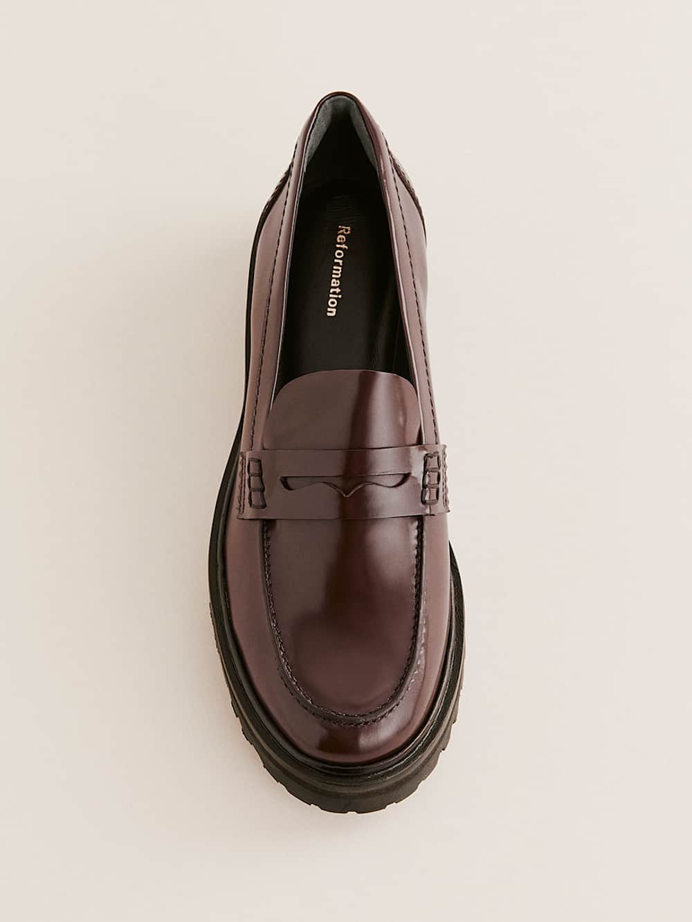 Agathea Chunky Loafer - Espresso Leather
